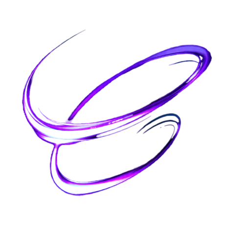 Purple Movement spiral illustration